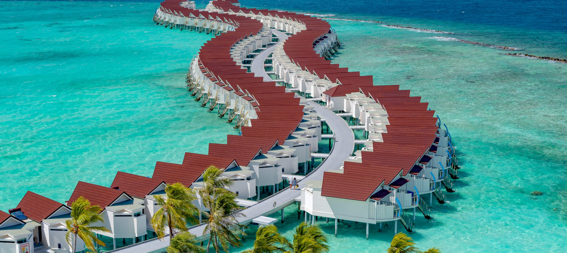 Water Villa · long deck